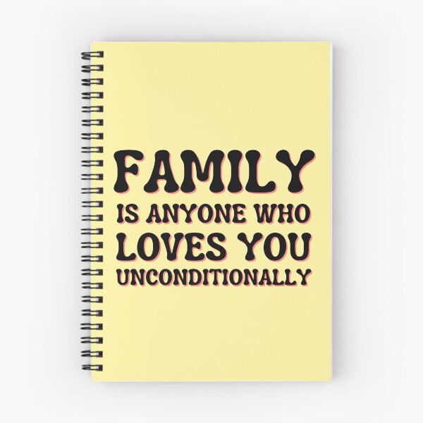Item preview, Family Is Anyone Who Loves You Unconditionally designed and sold by designerpriti.