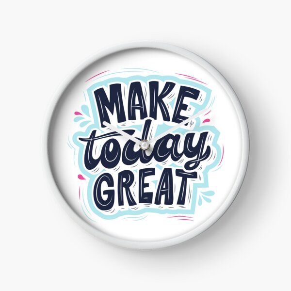 Item preview, Inspire Your Day with 'Make Today Great' - Unique Motivational Design designed and sold by majnate.