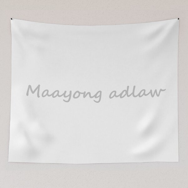Artikelvorschau, „Maayong adlaw“ in Bisaya/Cebuano bedeutet auf Englisch „Guten Tag“. entworfen und verkauft von PabloBSanchez.