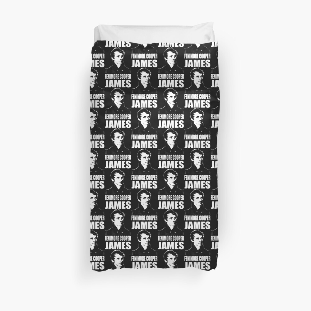 "JAMES FENIMORE COOPER" Duvet Cover by IMPACTEES Redbubble