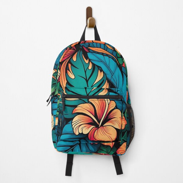 Item preview, Colourful bold tropical flower pattern #7 designed and sold by Christolamber.