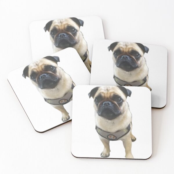 Item preview, cute pug dog designed and sold by DEMONIZATOR.