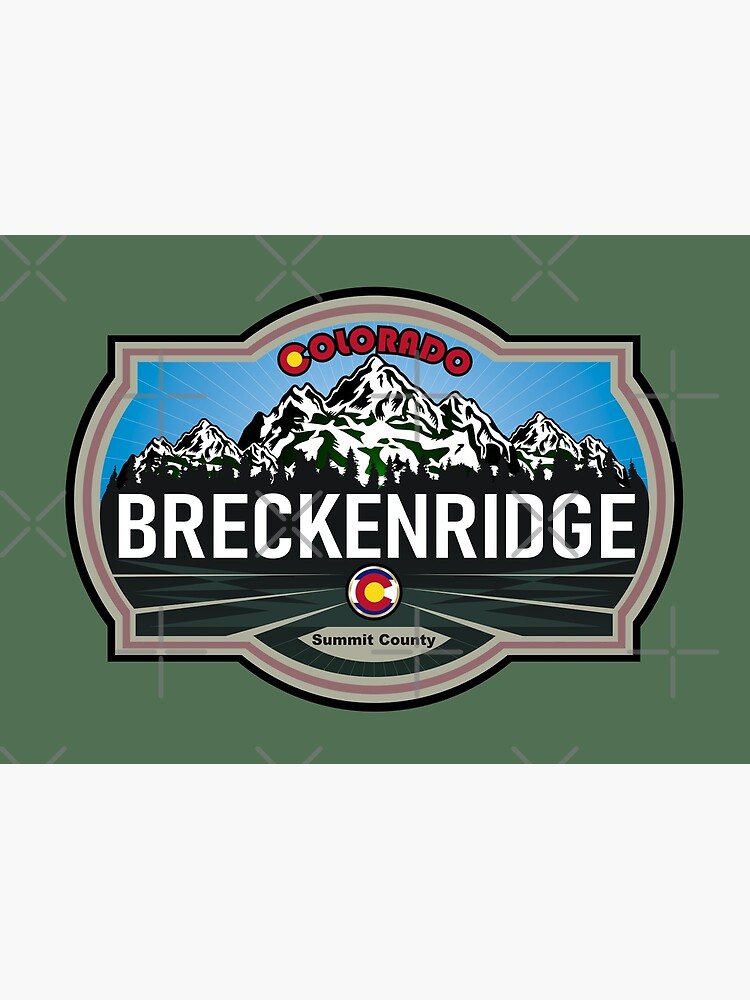 Disover Breckenridge Colorado Premium Matte Vertical Poster