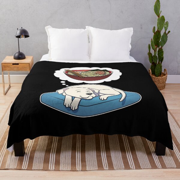 Item preview, Dogo Argentino dreaming about Ramen Noodles designed and sold by DoggieDelights.