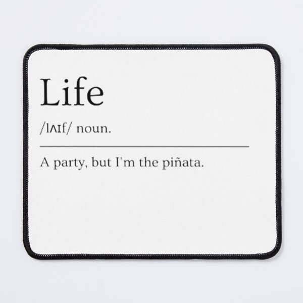 Item preview, Life | Funny Dictionary Definition designed and sold by ED-TDesigns.