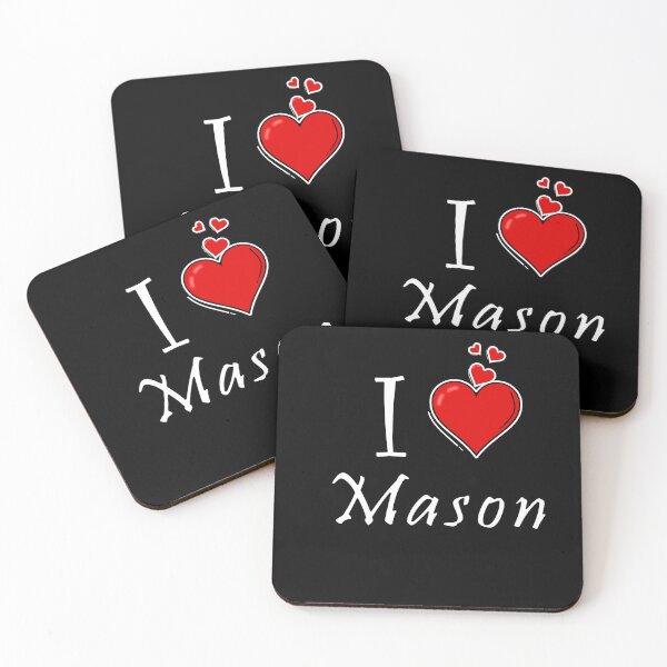 Item preview, I love Mason designed and sold by D/ArtLoveStore ⭐⭐⭐⭐⭐.