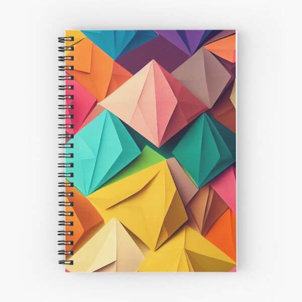 Item preview, Abstract Colorful 3D Paper Texture Art designed and sold by EcoArtLab.