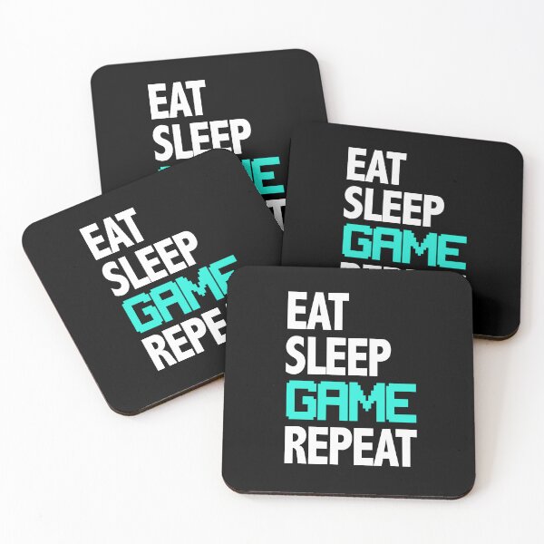 Item preview, Eat Sleep Game Repeat designed and sold by FASHIONGALLERIA.