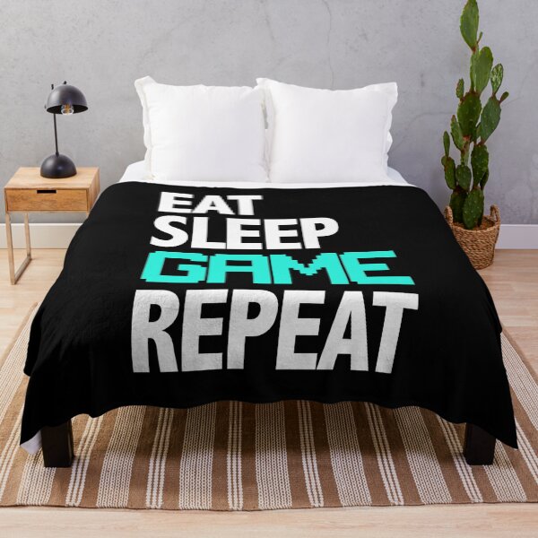 Item preview, Eat Sleep Game Repeat designed and sold by FASHIONGALLERIA.