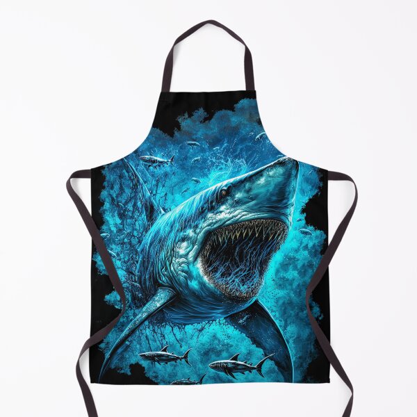 Item preview, King Shark T-shirt Sticker Posters designed and sold by BERKKIZILAY.