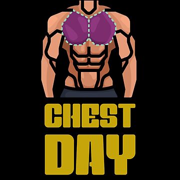 Chest day funny gifts for gym rats Essential T-Shirt for Sale by  MudiCREATE