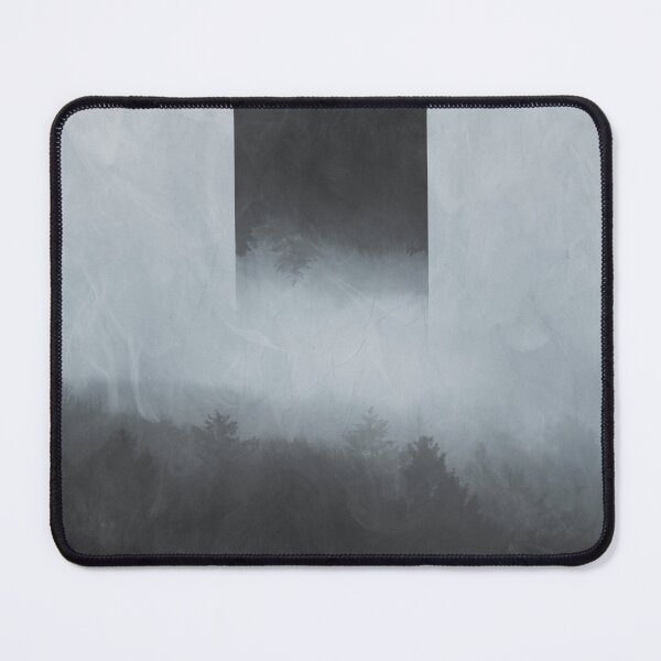 Item preview, Fog Over Moody Forest designed and sold by Dyrk Wyst Redbubble Shop.