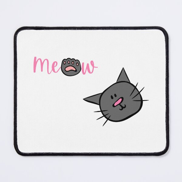 Item preview, Cute Cat meow and paw designed and sold by DesignsByMadiha.
