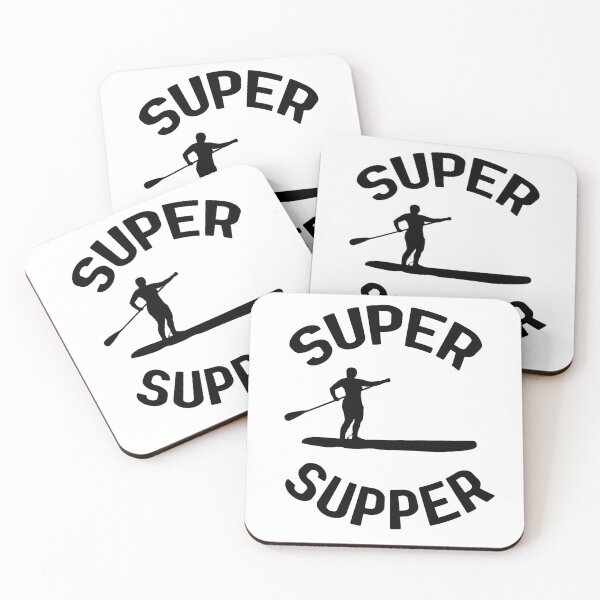 Item preview, Super Supper Stand Up Paddleboarding SUP designed and sold by jameswattsart.