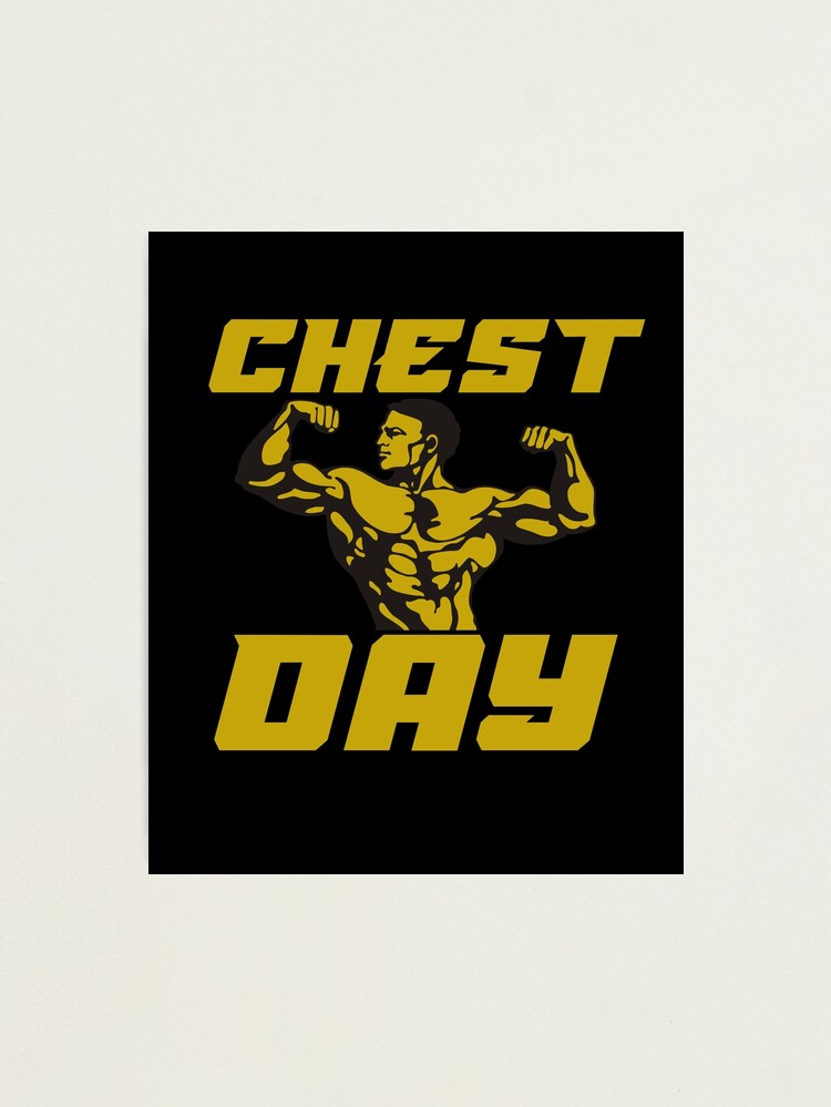 Chest day funny gifts for gym rats | Sticker