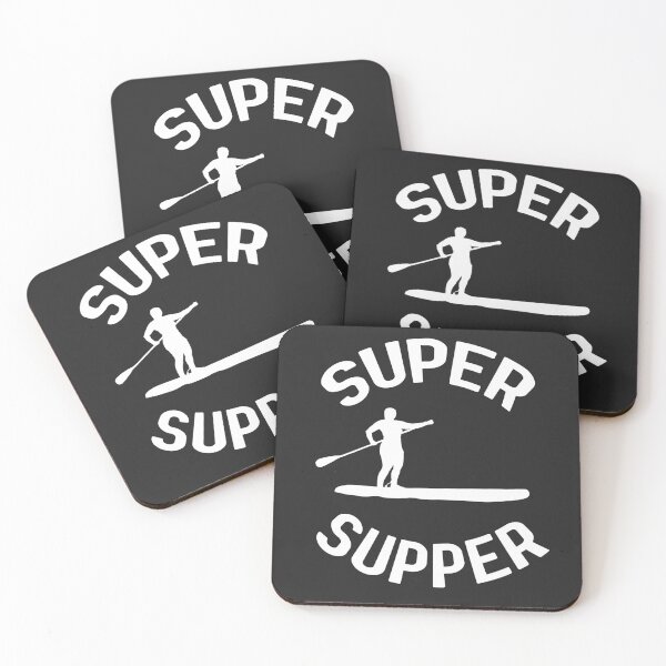 Item preview, Super Supper Stand Up Paddleboarding SUP designed and sold by jameswattsart.