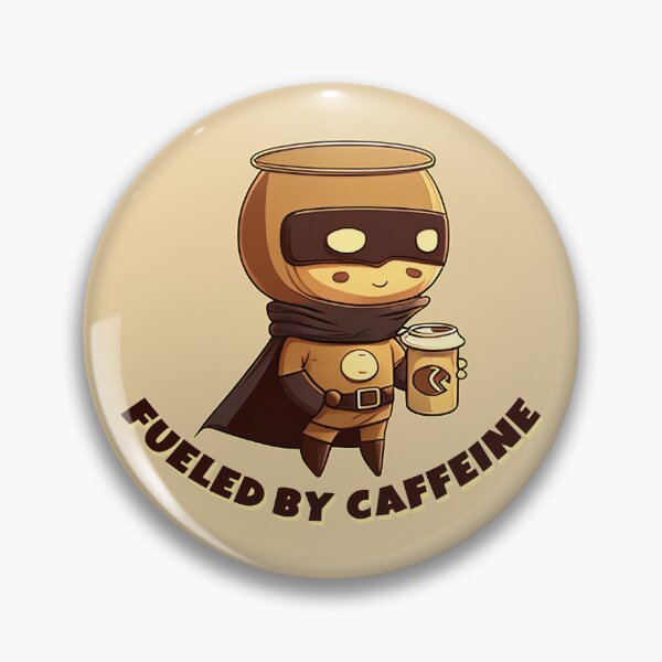 Item preview, Fueled by caffeine designed and sold by aifuntime.