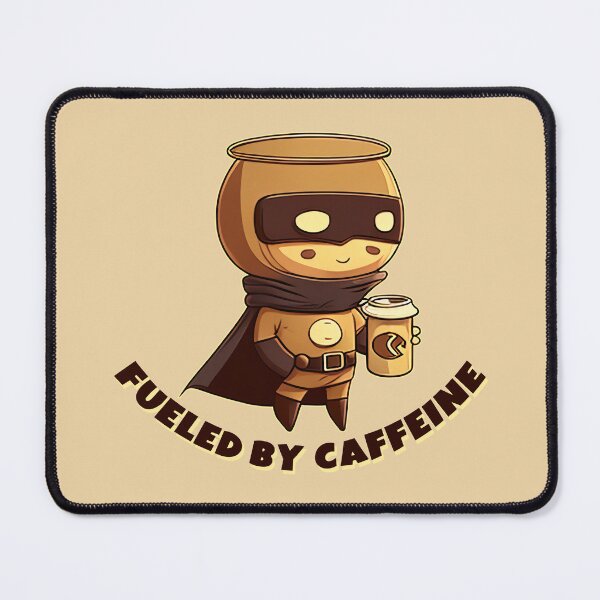 Item preview, Fueled by caffeine designed and sold by aifuntime.