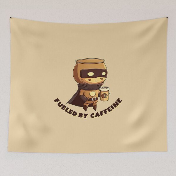 Item preview, Fueled by caffeine designed and sold by aifuntime.