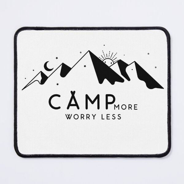 Item preview, Camp More Worry Less designed and sold by hawa0508.