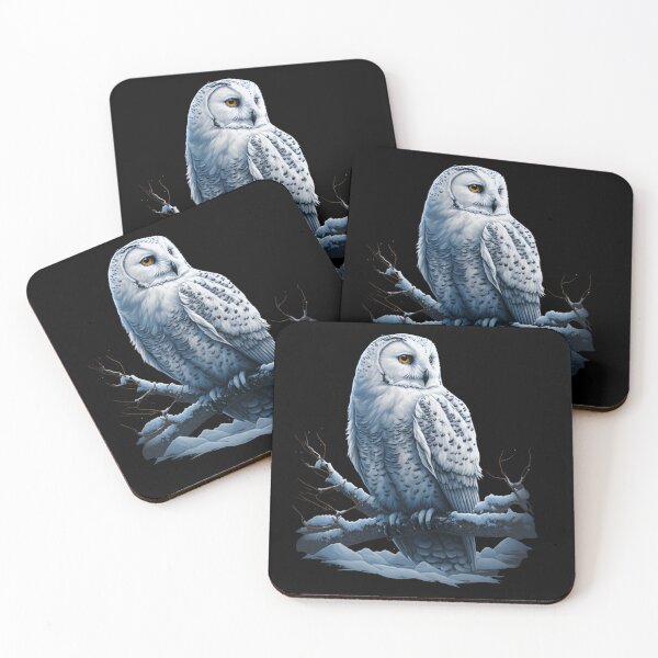 Item preview, Feathered in White: Show Off Your Snowy Owl Style! designed and sold by Johnsdesigns1.