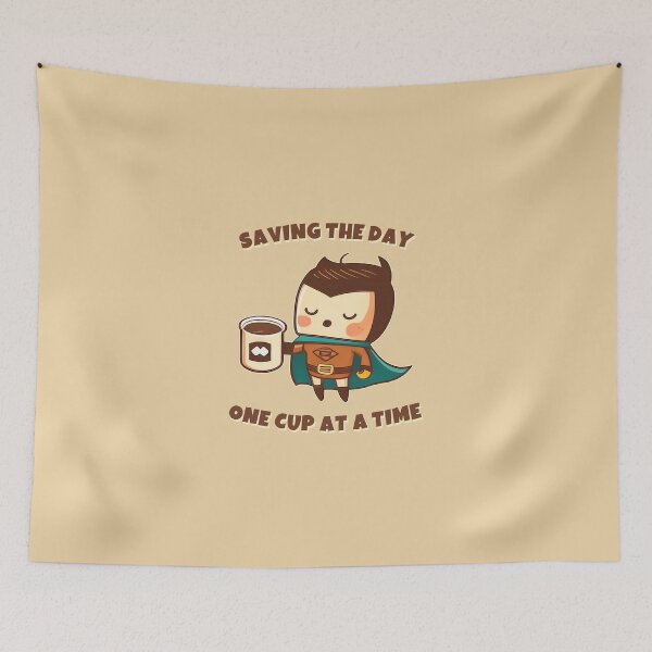 Item preview, Saving the day, one cup at a time designed and sold by aifuntime.