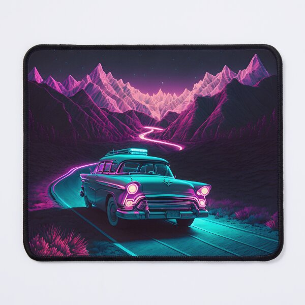 Item preview, Vaporwave Retro Neon Drive designed and sold by ArtAT.