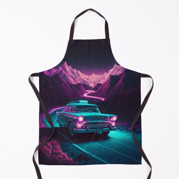 Item preview, Vaporwave Retro Neon Drive designed and sold by ArtAT.
