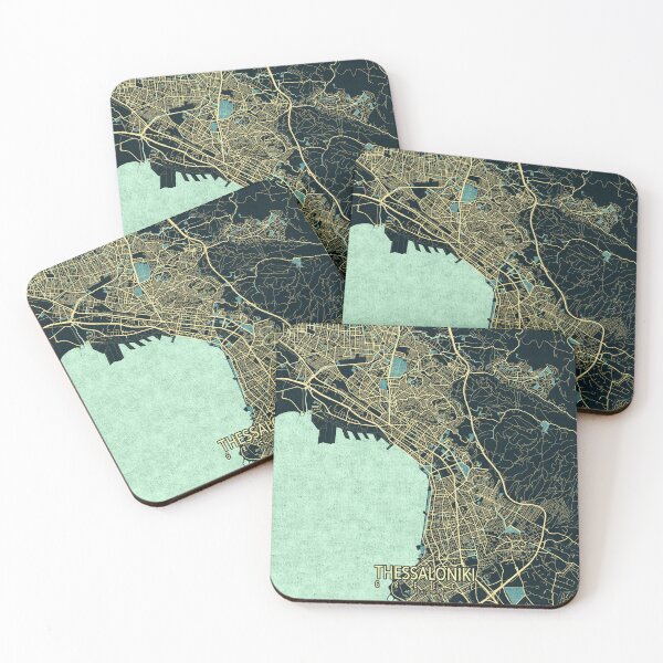 Item preview, Thessaloniki City Map of Greece - Summer designed and sold by deMAP.