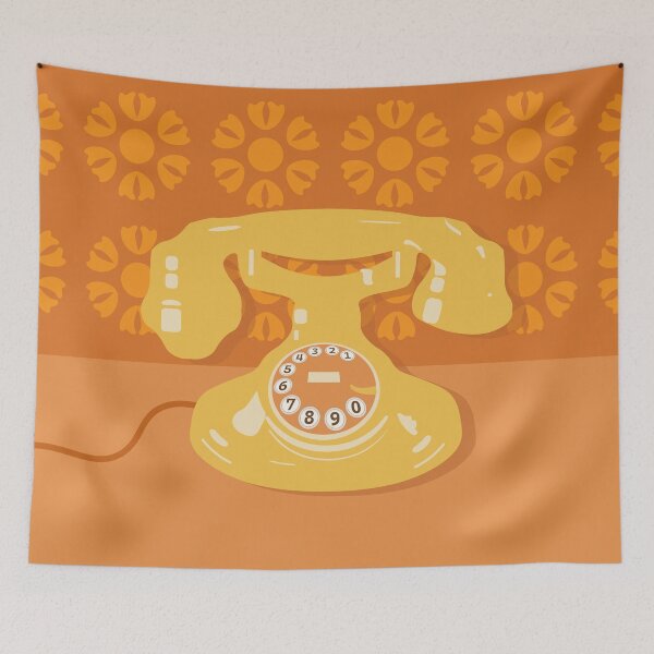 Item preview, Vintage Phone 1930s Pop Art designed and sold by Anna Lemos.