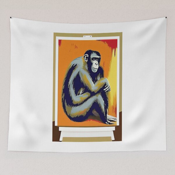 Item preview, My Ancestor Monkey,Monkey designed and sold by SociableAnimals.