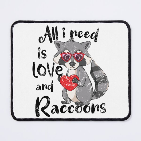 Item preview, Valentine's Day Raccoon Lover I love Raccoons designed and sold by iliasjeff.