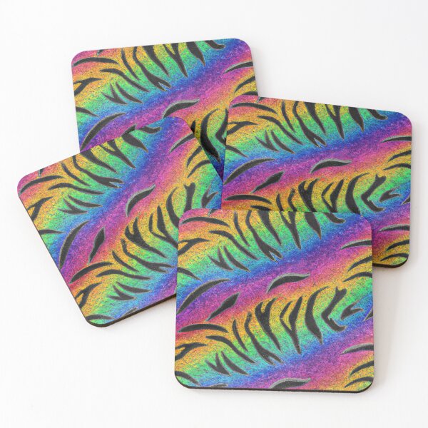 Item preview, Tyger Style Pattern With Rainbow Coloring designed and sold by phillipbooth.
