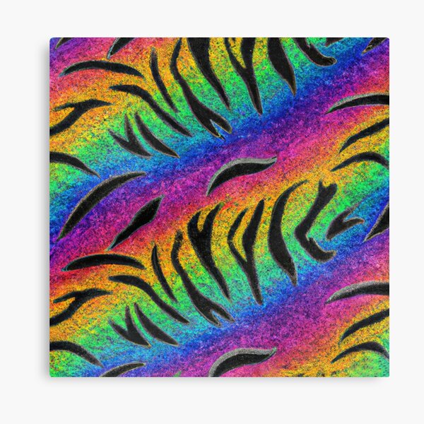 Item preview, Tyger Style Pattern With Rainbow Coloring designed and sold by phillipbooth.