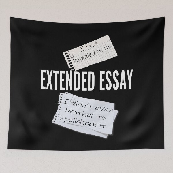 Item preview, Extended Essay designed and sold by CottagePop.