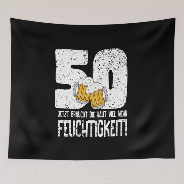 Artikelvorschau, 1973, 50. Geburtstag, runder Geburtstag entworfen und verkauft von Shirt-Expert.