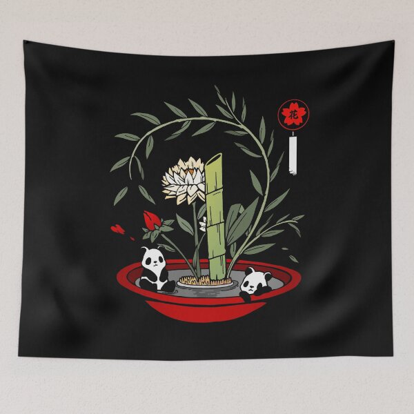 Item preview, Ikebana Panda designed and sold by VallinArt.