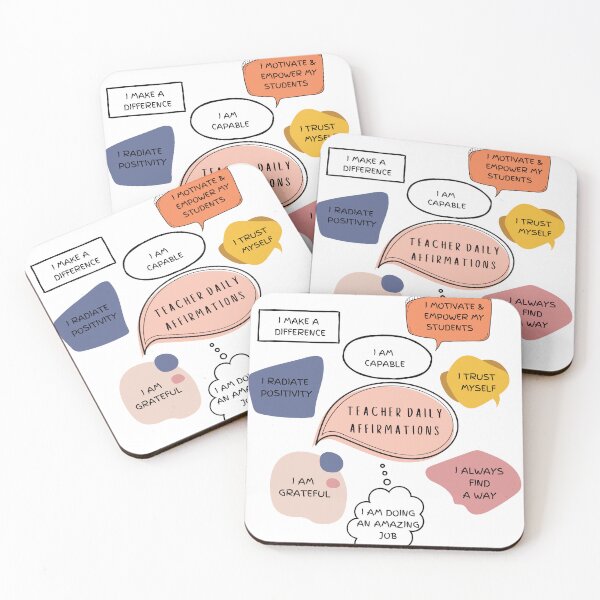 Item preview, Teacher Daily Affirmations designed and sold by ashdenent.
