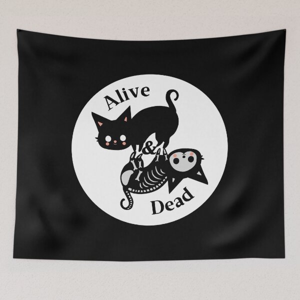 Item preview, Schrodinger's Cat, Alive and Dead designed and sold by Cleanthes.