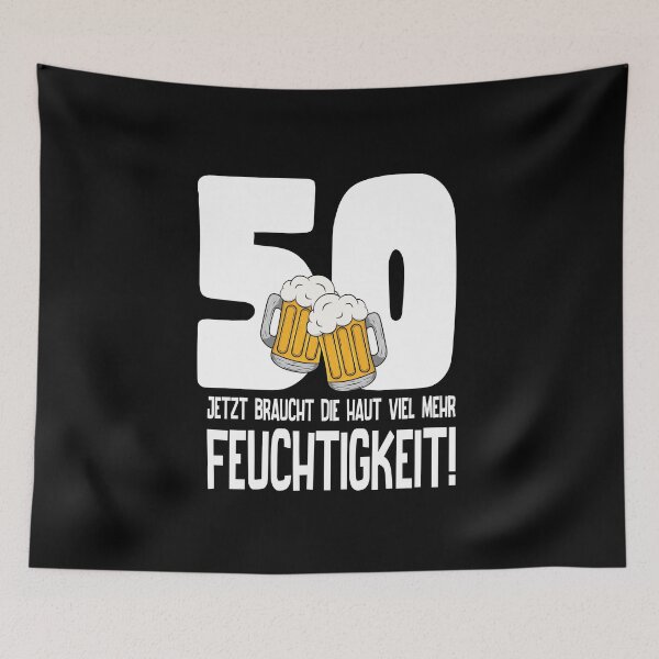 Artikelvorschau, 1973, 50. Geburtstag, runder Geburtstag entworfen und verkauft von Shirt-Expert.