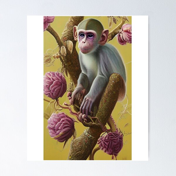 Item preview,  My Ancestor Monkey,Monkey designed and sold by SociableAnimals.