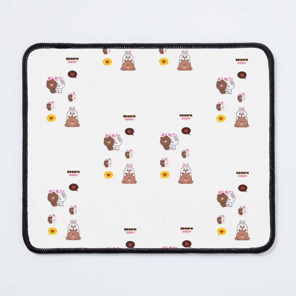 Item preview, Line friend Brown and Cony cute couple design  designed and sold by SilverRubis.