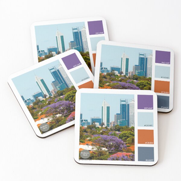Item preview, Brisbane - Australian City Colour Palette designed and sold by Wendy Bird.