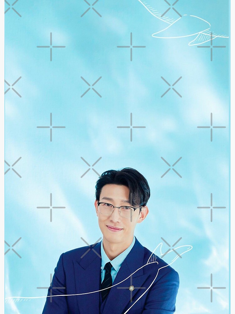 Kang Ki Young Extraordinary Attorney Woo K drama Art Board Print
