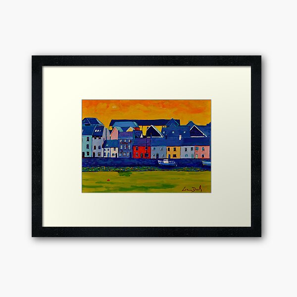 The Long Walk, Galway, Ireland (2016) Framed Art Print