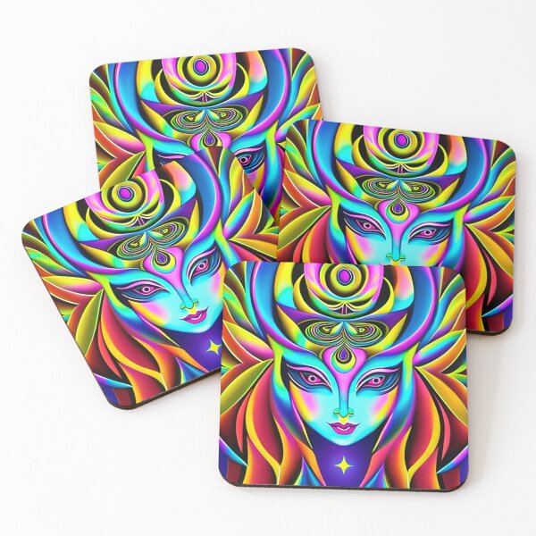 Item preview, Dosed in the Machine (36) - Trippy Psychedelic Sci Fi designed and sold by TheThirdEye.