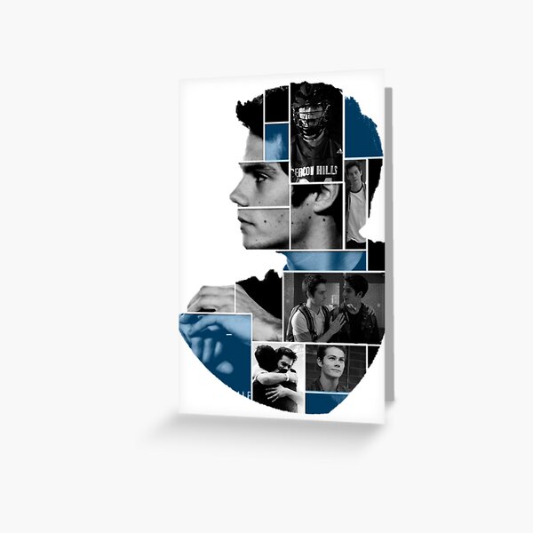 Dylan O'Brien Squares Greeting Card