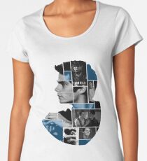 Dylan O'Brien Squares Women's Premium T-Shirt