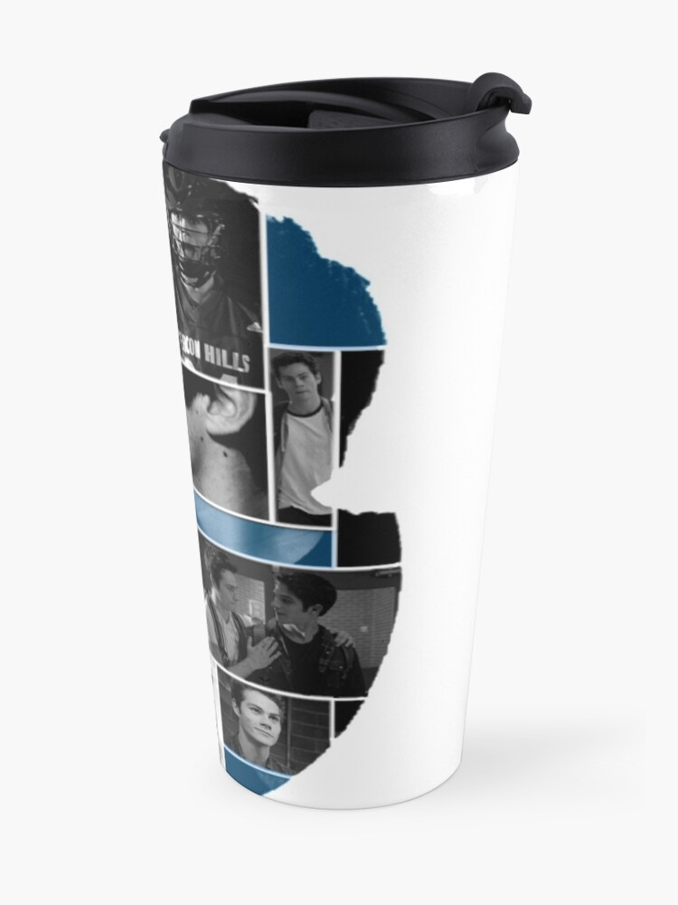 Alternate view of Dylan O'Brien Squares Travel Mug