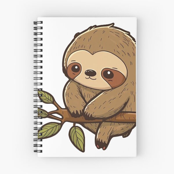 Item preview, Cute sloth cartoon designed and sold by Dise37.